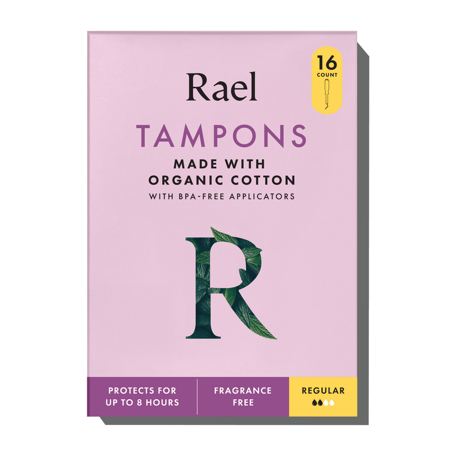 Regular Tampons Made With Organic Cotton — Product Facts